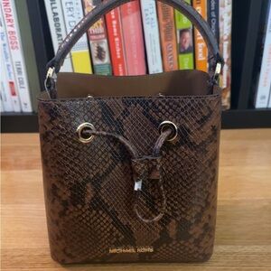 Michael Kors Suri Python Cross Body